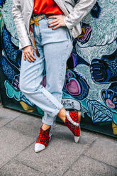 Valencia Silver Boot (semelle intérieure pour cheveux)
